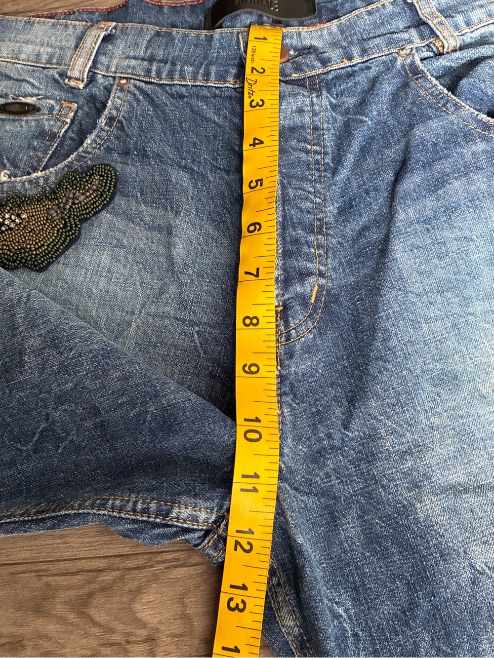 Animale Brazil Beaded
Cropped Jeans Women Size 42
Blue Designer
Denim.100%Cotton - Picture 11 of 16